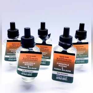 Bath & Body Works PINEAPPLE MANGO & FRESH BALSAM Wallflowers Fragrance Refill(5)